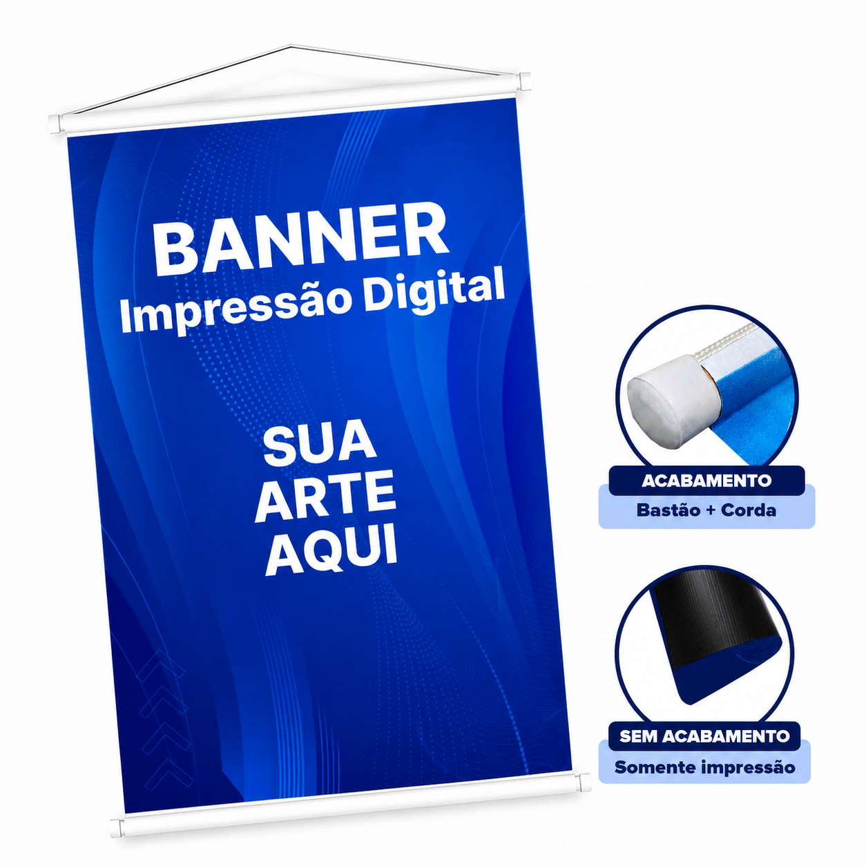 Banner lona 40x60 cm